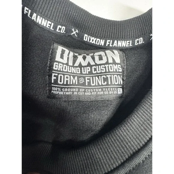 NWT Dixxon Pentagram Crewneck Sweatshirt in Black - Size XL - Picture 3 of 9